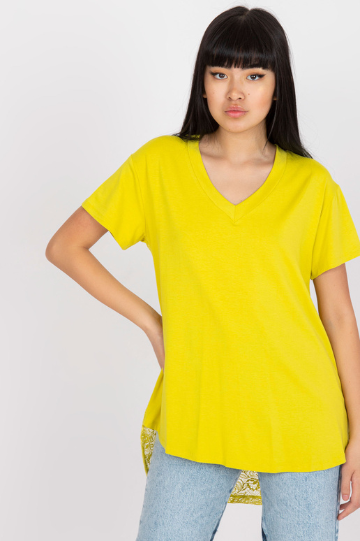 Limetková halenka s krajkou a...