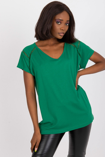 Tmavě zelená ležérní...