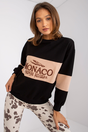 Černá bavlněná mikina Bethany 2