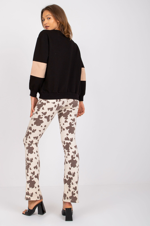 Černá bavlněná mikina Bethany