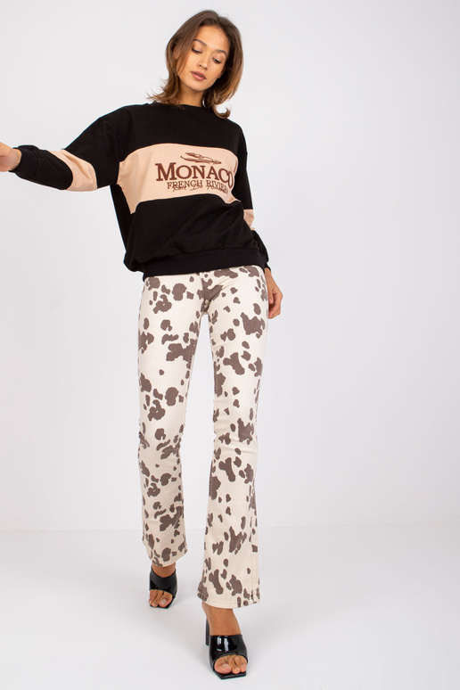 Černá bavlněná mikina Bethany