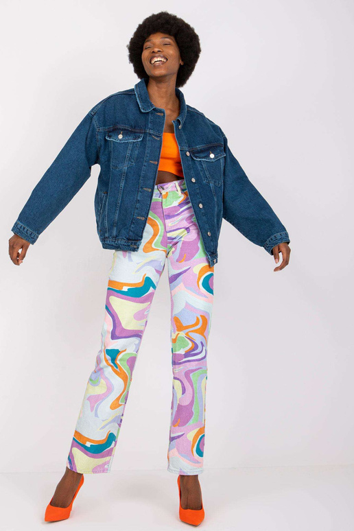 Tmavě modrá oversized džínová bunda... Tmavě modrá oversized džínová bunda...