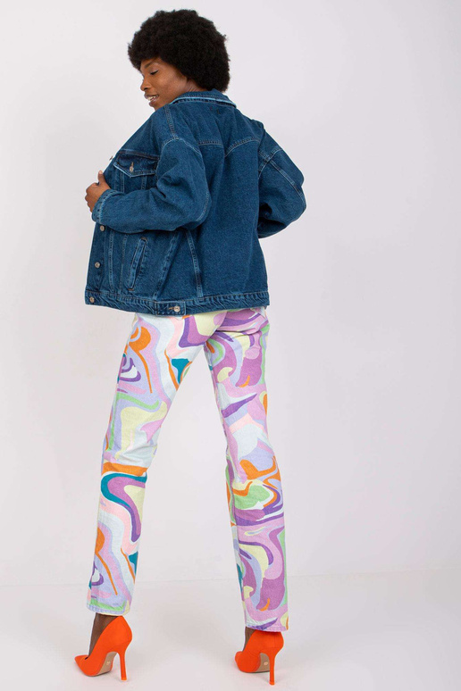 Tmavě modrá oversized džínová bunda... Tmavě modrá oversized džínová bunda...