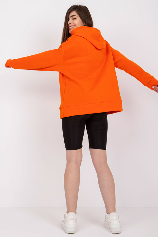Oranžová dámská mikina s kapucí Tenerife