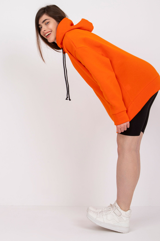 Oranžová dámská mikina s kapucí Tenerife