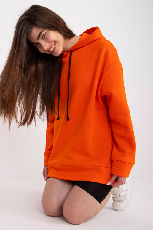 Oranžová dámská mikina s kapucí Tenerife