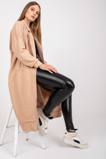 Béžová mikina dlouhá mikina... 2