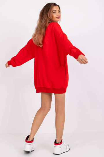 Dámská červená dlouhá...