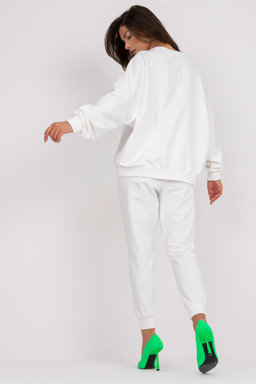 Bílá dvoudílná bavlněná...