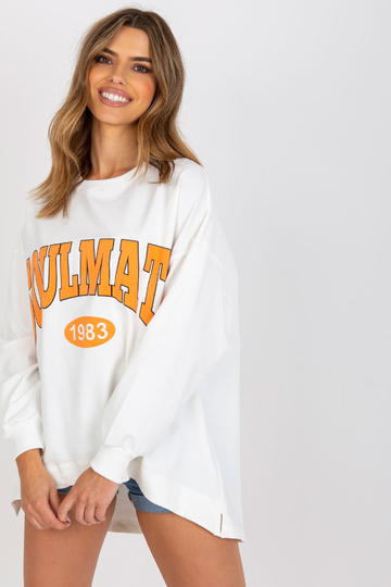 Bílo-oranžová asymetrická...