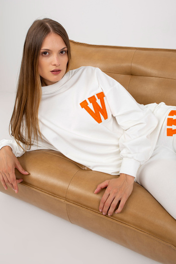 Bílá dvoudílná tepláková...