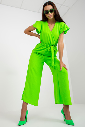 Fluo zelená kombinéza se...