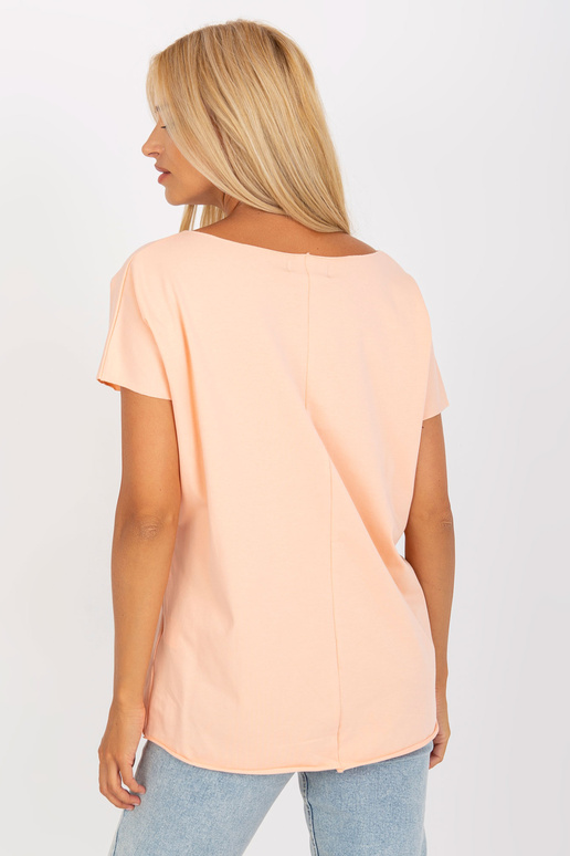 Bavlněná halenka s broskvovým potiskem Bavlněná halenka s broskvovým potiskem