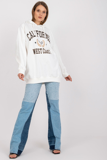 Bílá mikina s oversize... 2
