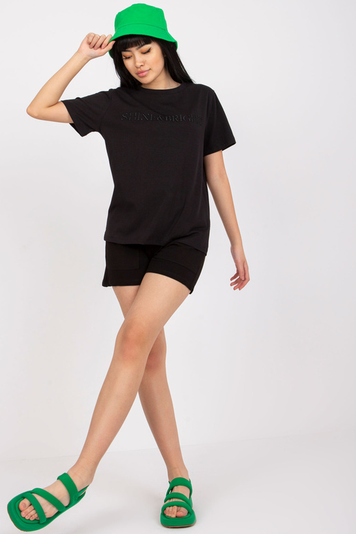 Letní sada z černé bavlny