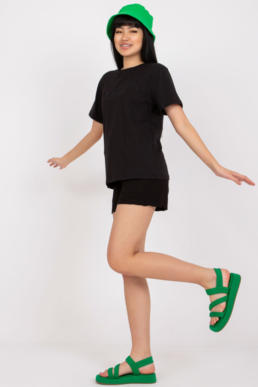 Letní sada z černé bavlny