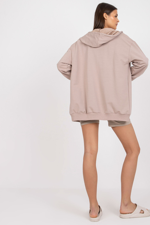 Béžová třídílná základní sada s...