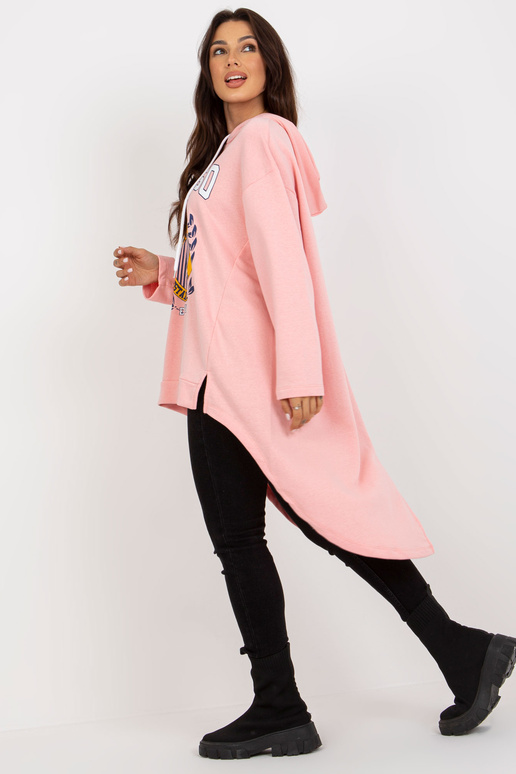 Mikina s kapucí Hellrosa langer mit...