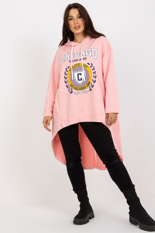 Mikina s kapucí Hellrosa langer mit...