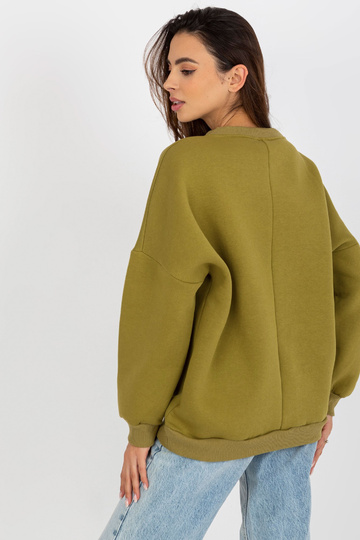 Olivgrünes Kapuzen-Mikina s... 2