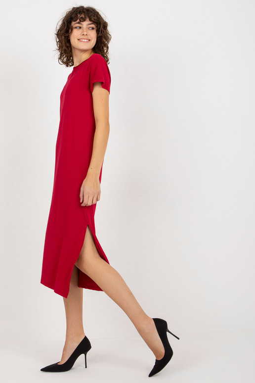 Světle hnědé midi šaty Liliane s...