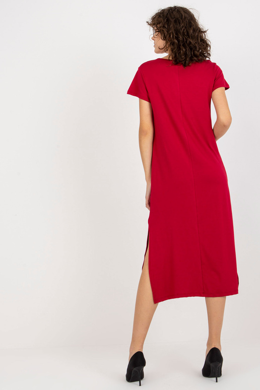 Světle hnědé midi šaty Liliane s...