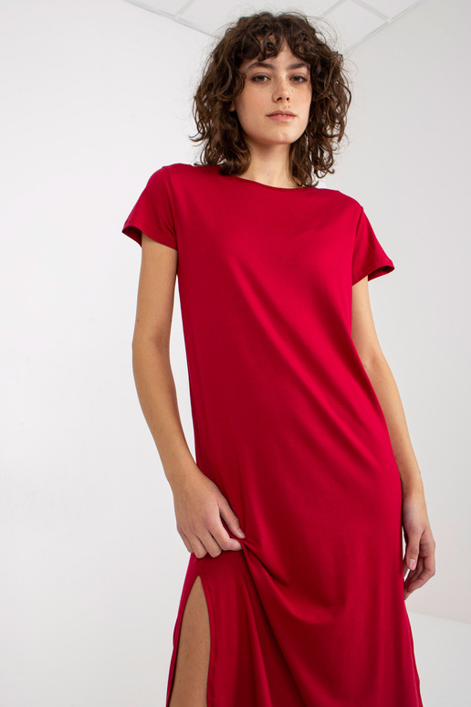 Světle hnědé midi šaty Liliane s...