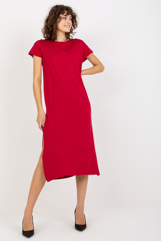 Světle hnědé midi šaty Liliane s...