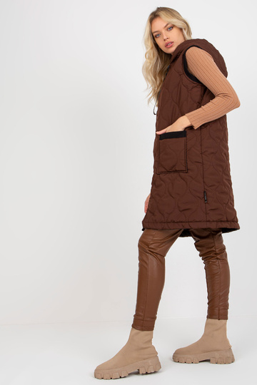 Tmavě hnědá dámská...