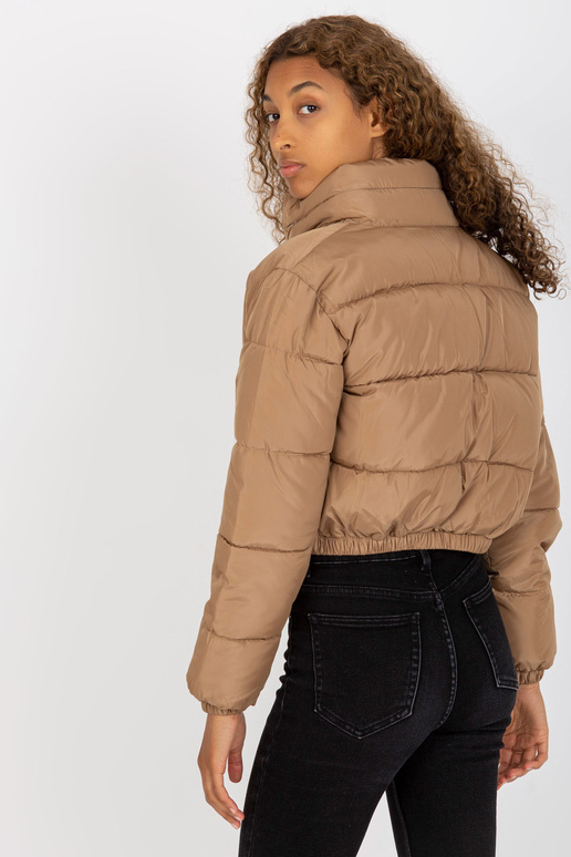 Camel krátká zimní bunda s prošíváním...