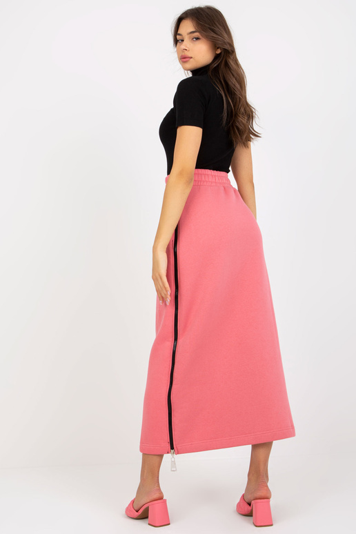 Coral midi mikinová sukně se zavazováním Coral midi mikinová sukně se zavazováním