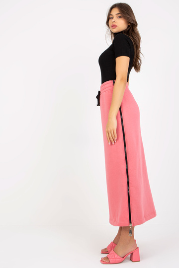 Coral midi mikinová sukně... 2