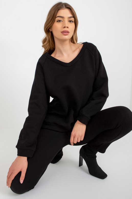 Černá dvoudílná základní sada s...