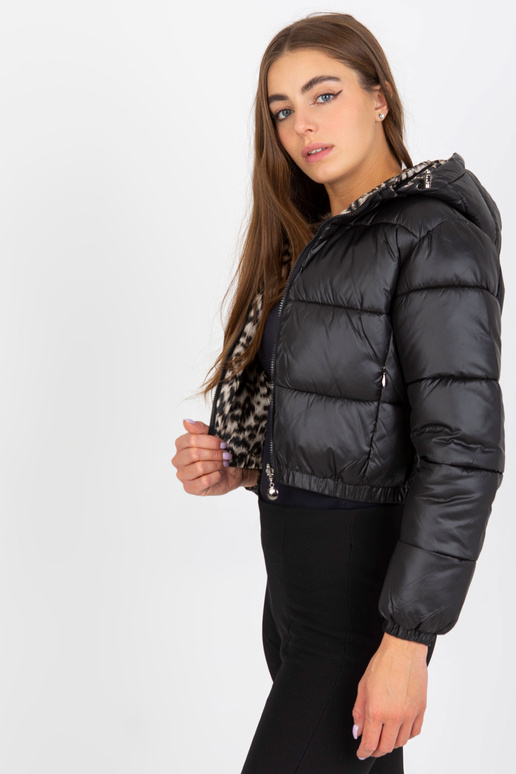 Černá oboustranná krátká prošívaná... Černá oboustranná krátká prošívaná...