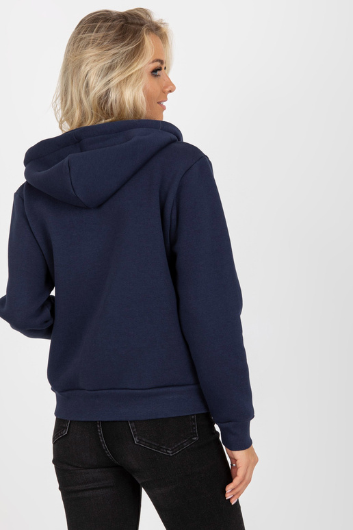 Námořnická modrá basic mikina s...