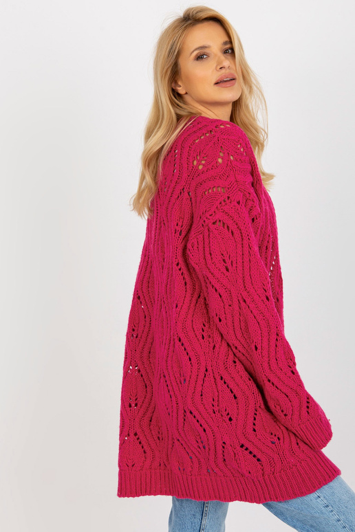 Kardigan-BA-SW-3021.00P-fuksjowy