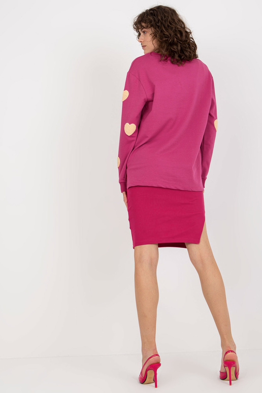 Fuchsiový dámský ležérní set s... Fuchsiový dámský ležérní set s...