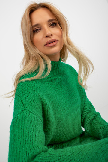 Zelené oversize rolákové... 2