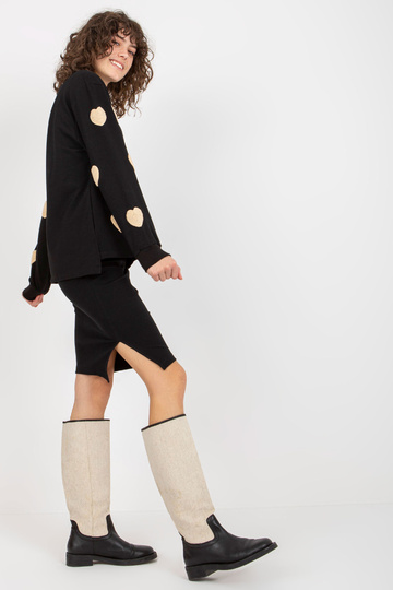 Černý ležérní set s...