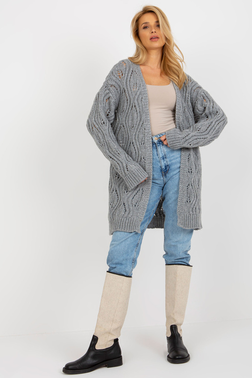 Kardigan-BA-SW-3021.00P-szary Kardigan-BA-SW-3021.00P-szary