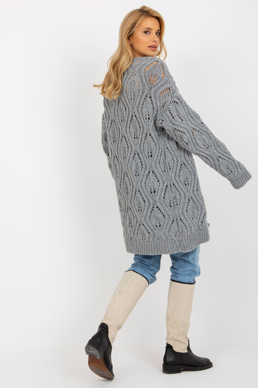 Kardigan-BA-SW-3021.00P-szary Kardigan-BA-SW-3021.00P-szary