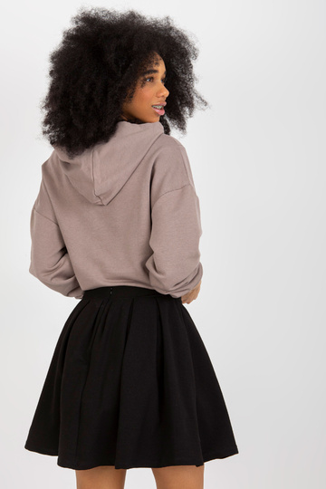 Hnědá dvoudílná mikina s... 2