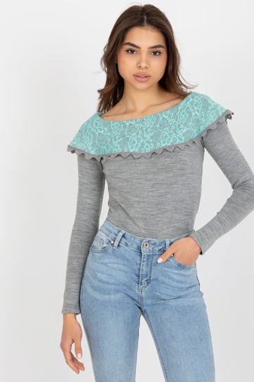 Svetr-LK-SW-506559-1.41P-šedý 2