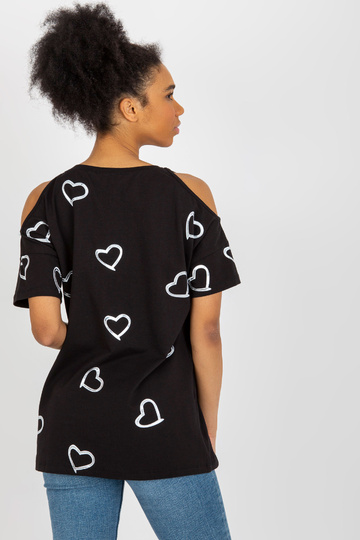 Černá dámská halenka s...