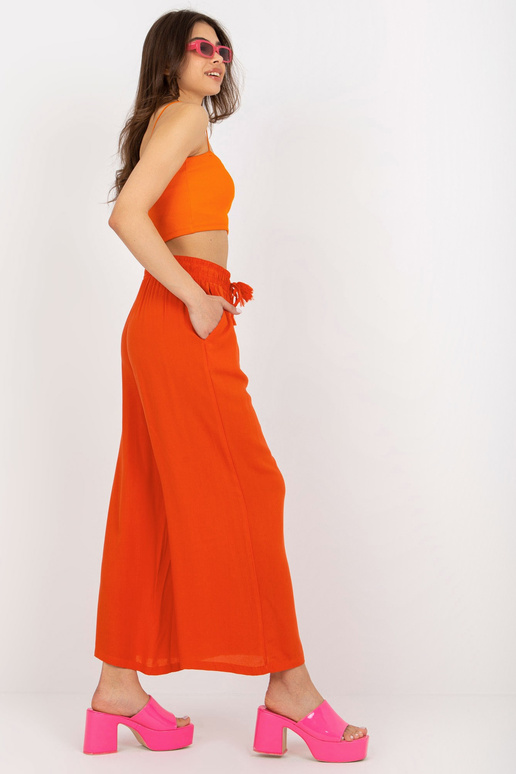 Kalhoty - D73760R62237A - oranžové