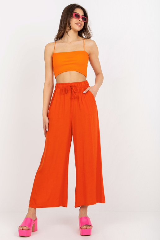 Kalhoty - D73760R62237A - oranžové