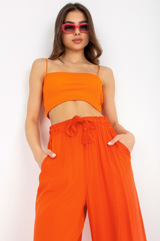 Kalhoty - D73760R62237A - oranžové