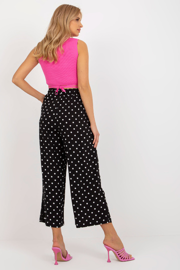 Černé látkové palazzo... 2