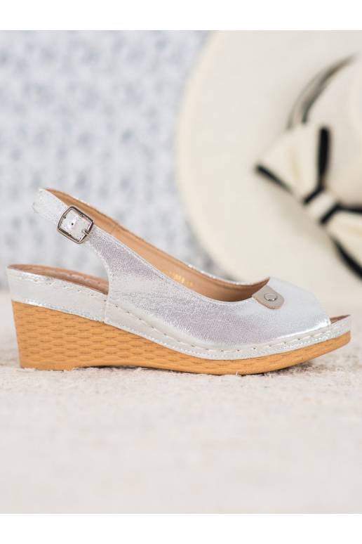 Sädelevad platvormiga sandaalid Sädelevad platvormiga sandaalid