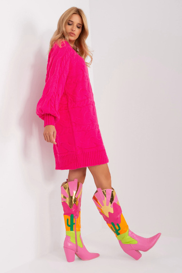 Svetr-AT-SW-2367.76P-fuchsiový